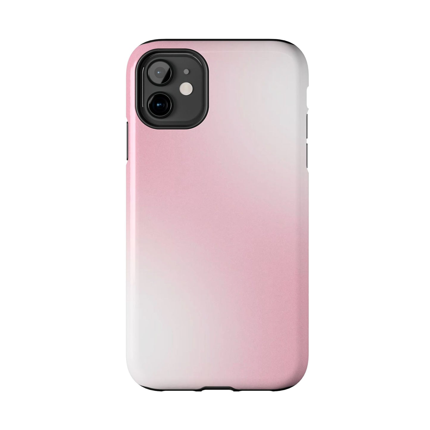 Stylish Tough Phone Cases, Durable Phone Covers, Pink Gradient Phone Case, Gift for Her, Trendy Phone Accessories